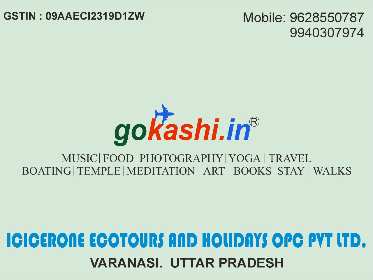 Icicerone Ecotours and Holidays (OPC) Pvt. Ltd.